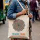 Trance Tribe Mandala Cotton Tote Bag